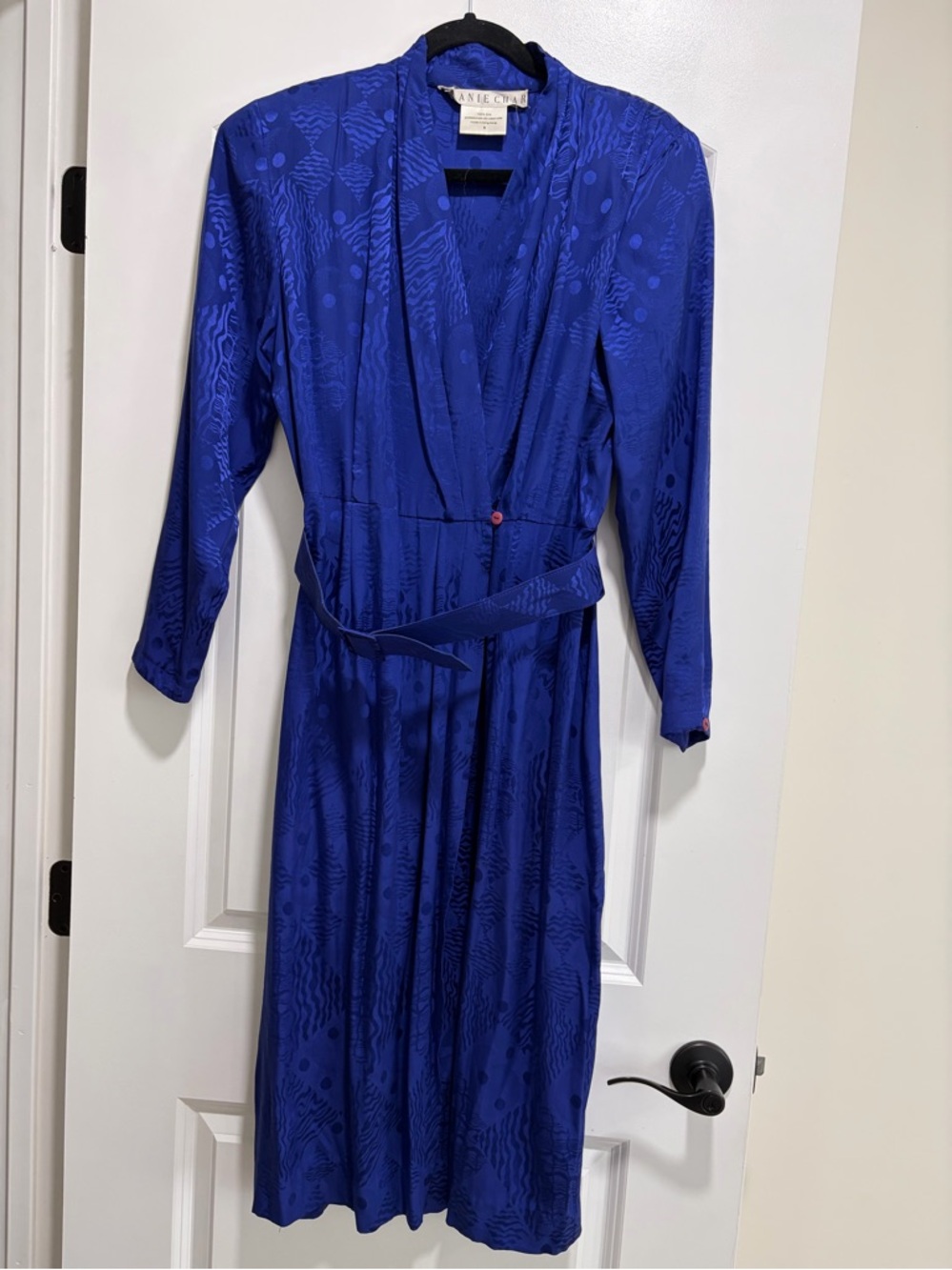 Vintage 80/90 Silk Wrap Dress.